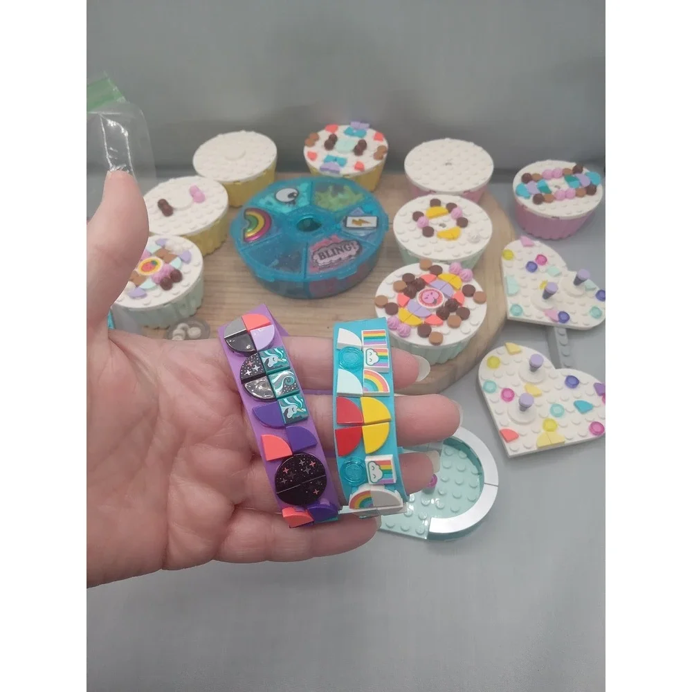 LEGO DOTS- Legos Creative Party Cupcake Replacement Parts. Lego Dot 2 Bracelets